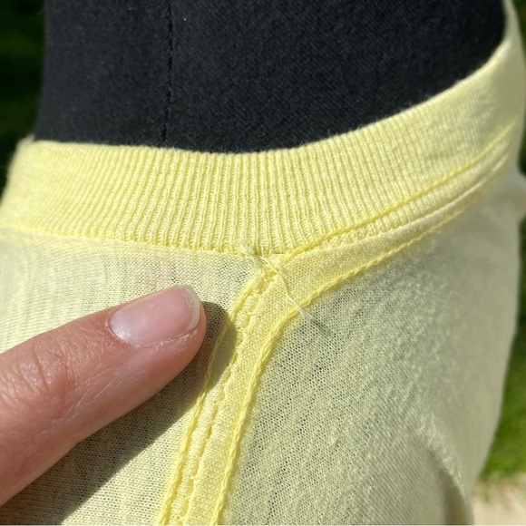 Vintage 90’s  St. Martin’s Palm Tree Fringe Beaded T-shirt Cover-Up - Picture 8 of 10